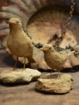 Four French artisan birds