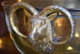 Champagne bucket, ornate handles, large, vintage