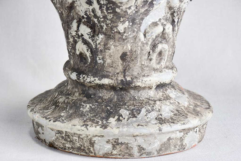 Early 20th-century Corinthian capital pedestal 16¼"
