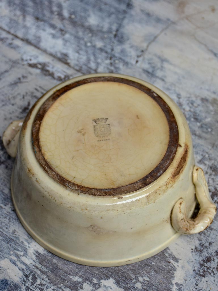 Antique French Gien bowl