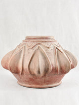 Nineteenth-century sculptural terracotta vase