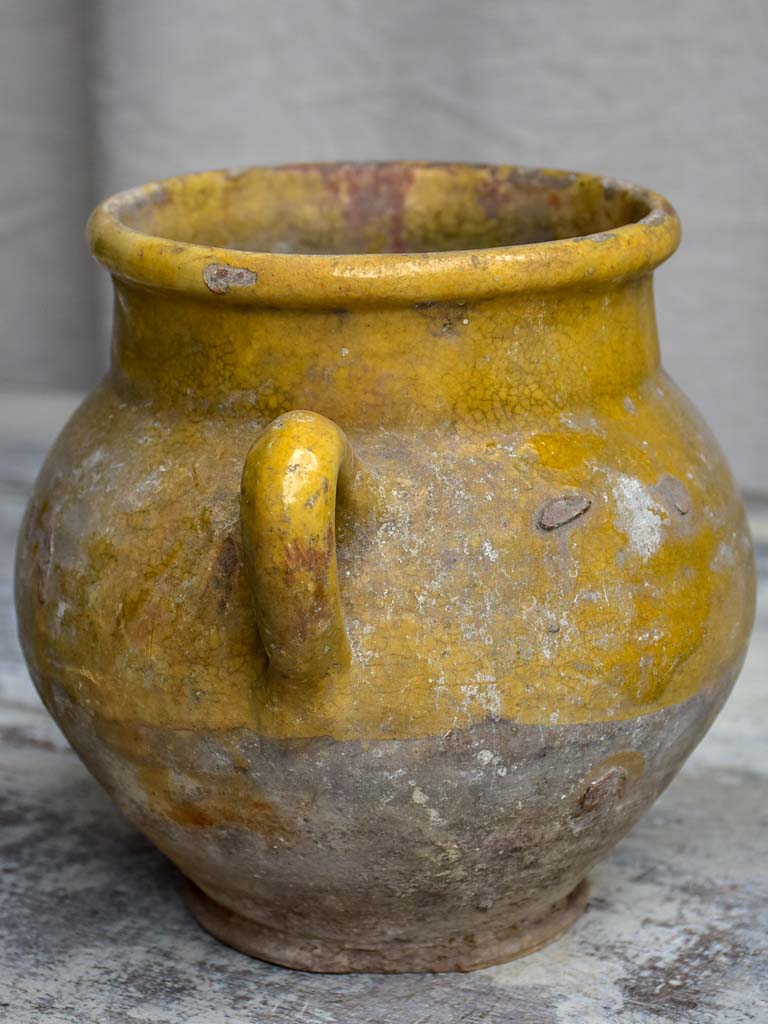 Rustic French confit pot 7 ½"