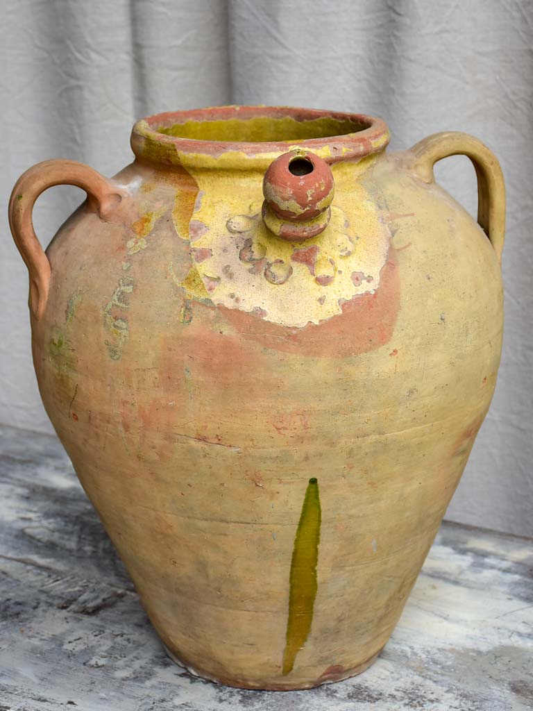 Large antique French water jug