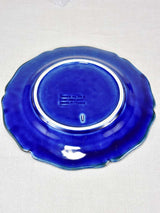 Vintage Dieulefit tableware 21 pieces - blue