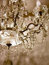Early 20th Century Baccarat crystal chandelier - ten lights