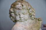 Antique French garden statue of Bacchus