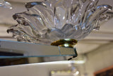 RESERVED Superb Art Deco chandelier - Murano glass 32¼"