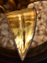 Maison Jansen gold flower lamp