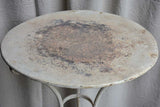 Small French garden table with scroll feet