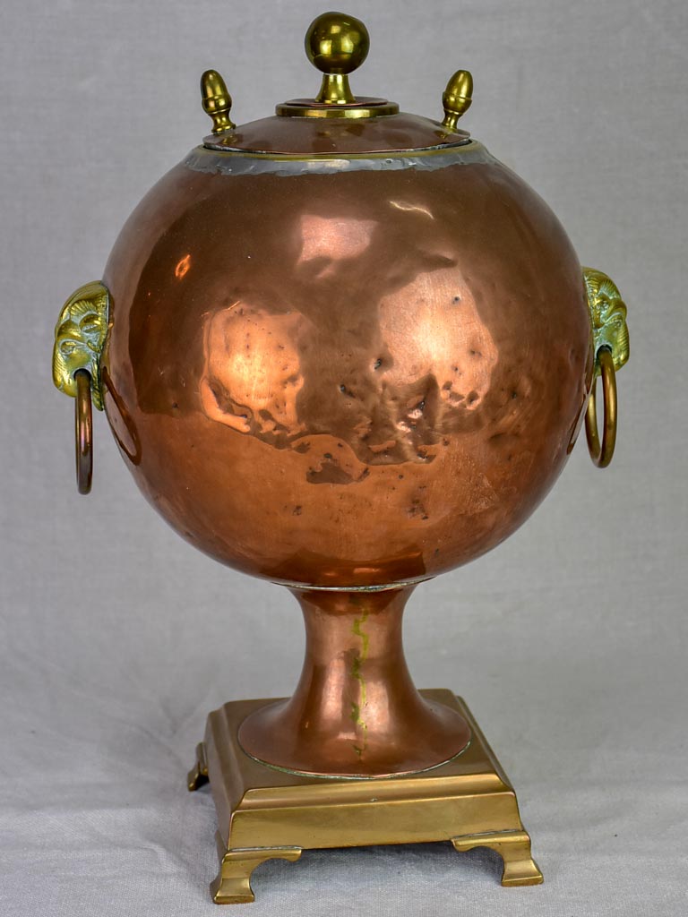 19th Century French copper water fountain