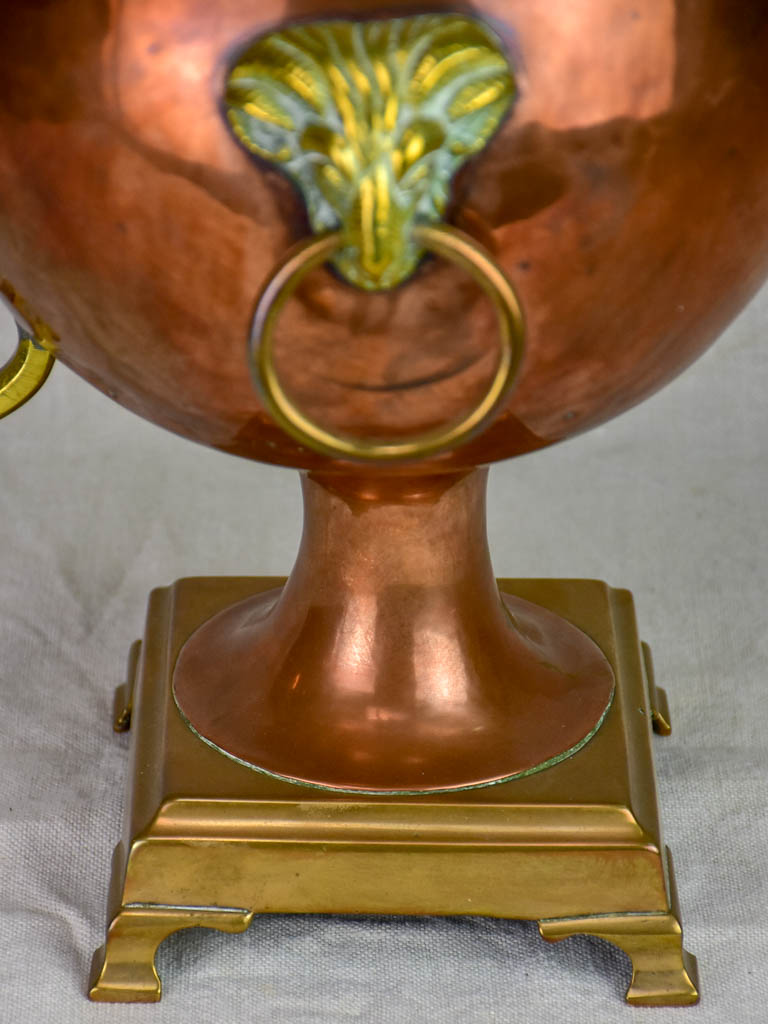 19th Century French copper water fountain