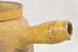 Antique Yellow Glazed 'Verseuse' Pot