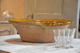 Giant Provençal ceramic bowl - early 20th century