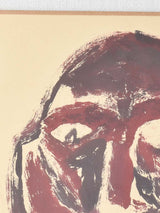 Abstract face - Caroline Beauzon 25½" x 19¾"