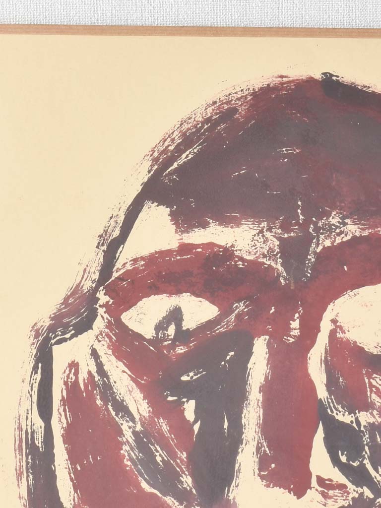 Abstract face - Caroline Beauzon 25½" x 19¾"