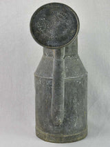 Early 20th Century French zinc watering can