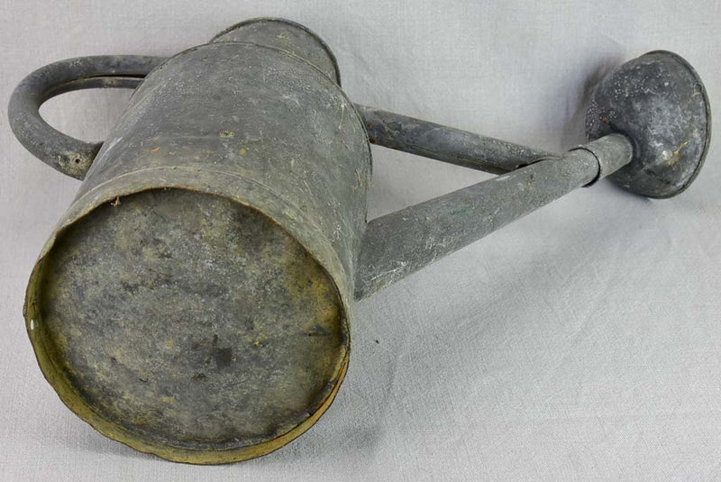 Early 20th Century French zinc watering can