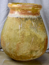19th Century French olive jar from Biot