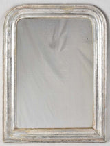 Silver Louis Philippe mirror 28¾" x 21¾"