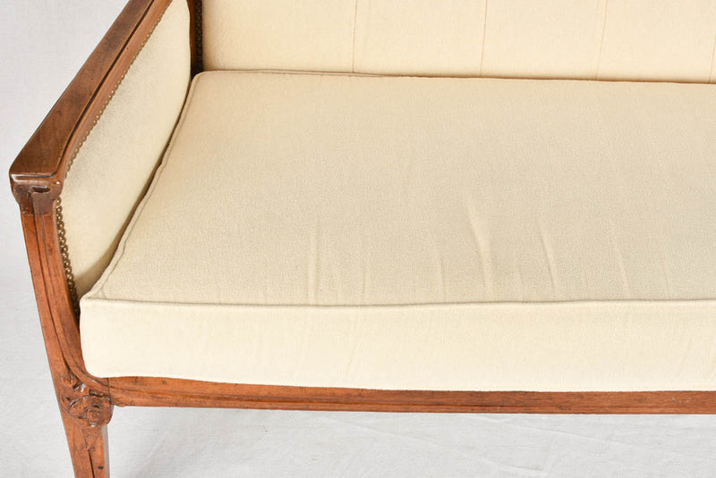 Plush Beige Vintage Affair Sofa