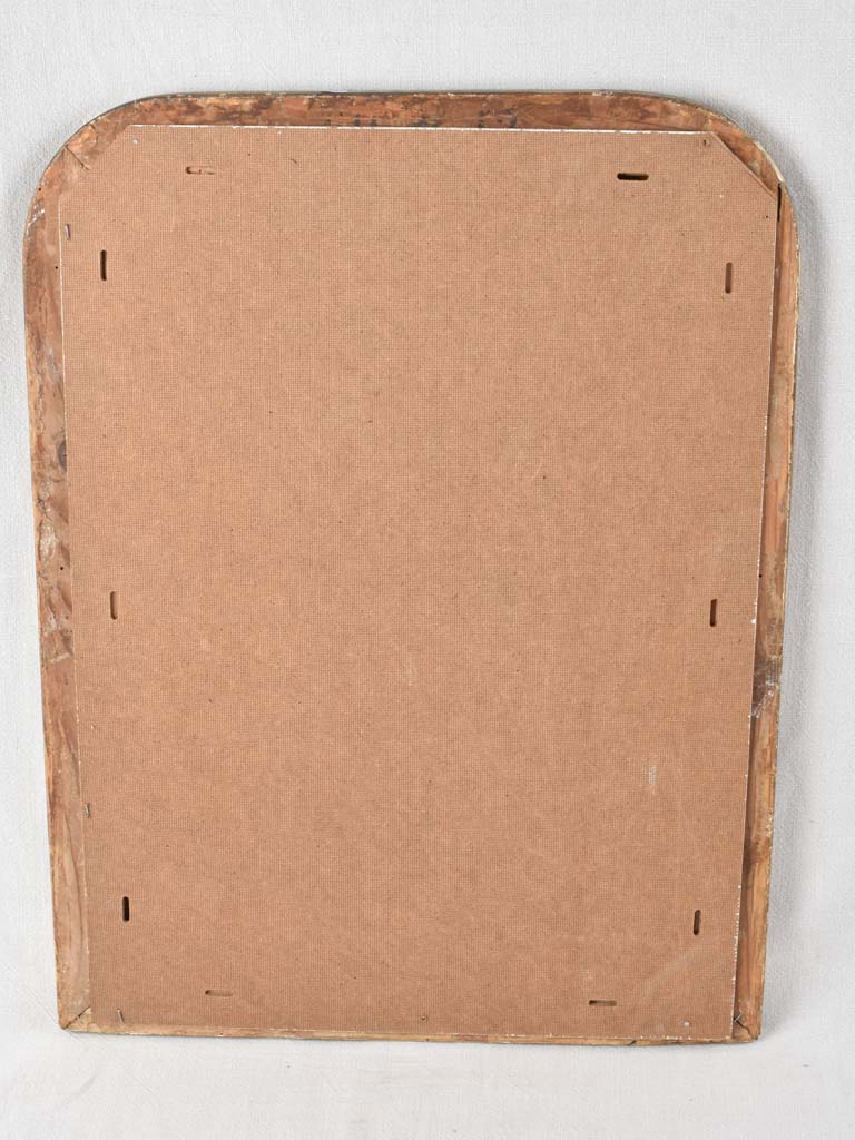 Silver Louis Philippe mirror 28¾" x 21¾"
