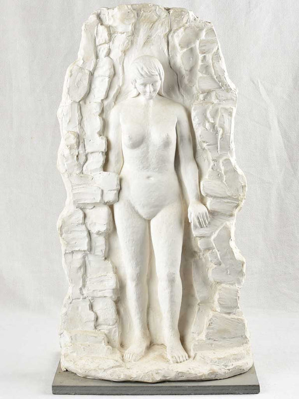 Vintage figurative plaster sculpture - Spinelli 31"