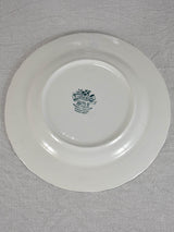 English style blue and white vintage dinnerware