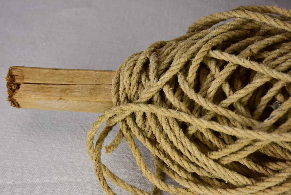 Large early 20th Century French farmer's rope 24¾"
