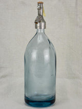 Early 20th Century light blue Seltzer siphon