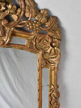 Gilded parclose mirror from the eighteenth century 30¾" x 20"