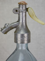 Early 20th Century light blue Seltzer siphon