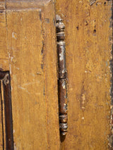 18th century Provencal curved corner cabinet with marble top