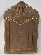 Gilded parclose mirror from the eighteenth century 30¾" x 20"