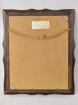 Vintage rectangular Venetian mirror 24" x 20½"