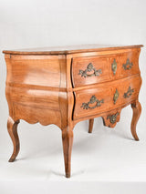 Traditional French Two-Drawer Wooden Commode