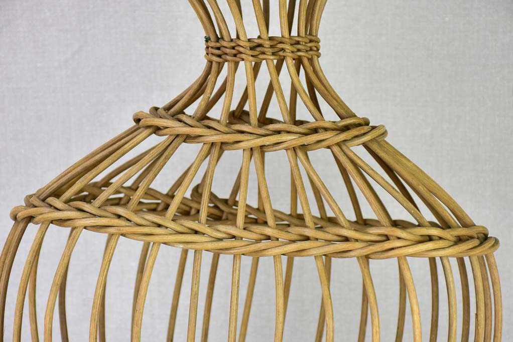 Mid century French mannequin from a boutique - cane 33"