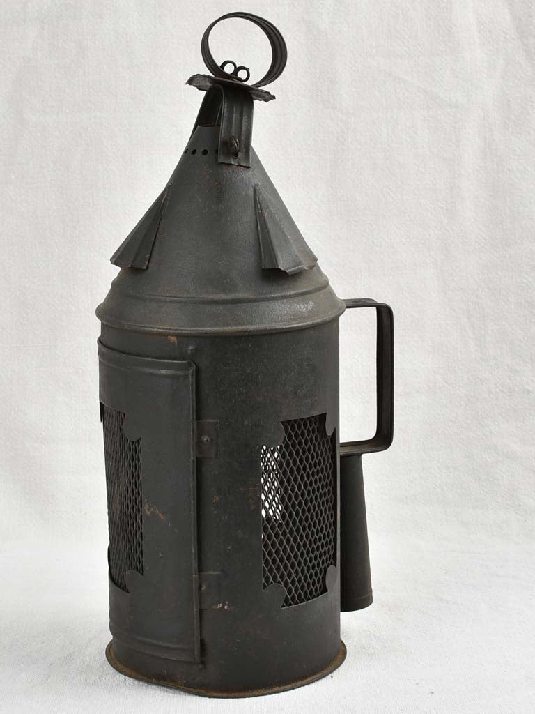 Antique French 'sourde' Lantern 16¼"