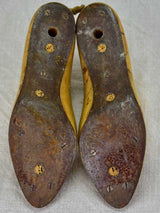 Pair of 1950's French wooden shoestays