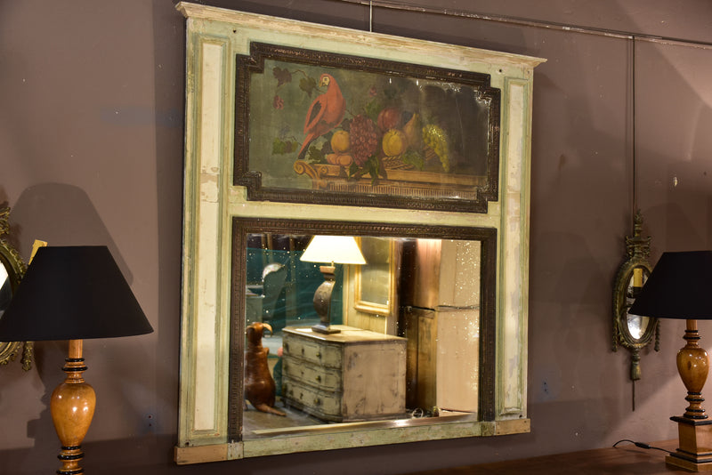 19th century French trumeau mirror
