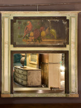 19th century French trumeau mirror