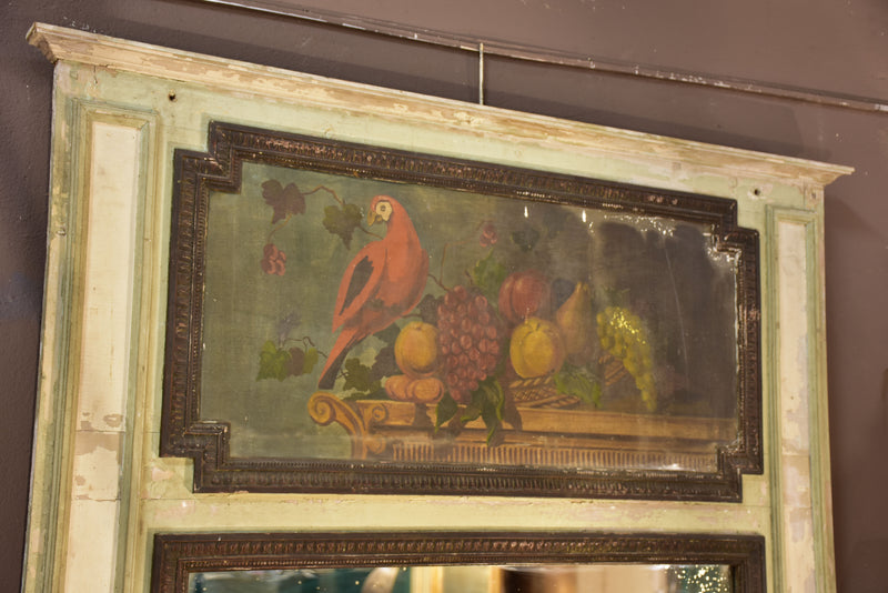 19th century French trumeau mirror