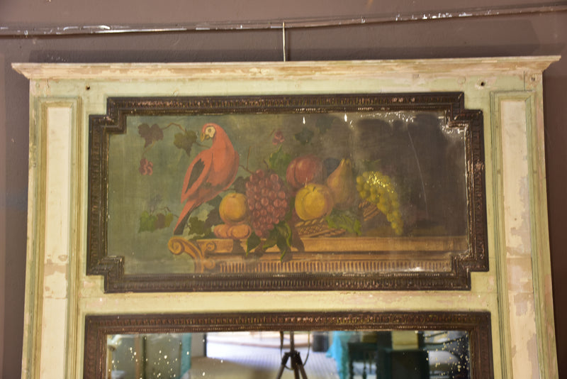 19th century French trumeau mirror