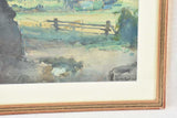 Early twentieth-century Agricol landscape painting