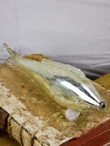 19th Century mercury glass fish ornament