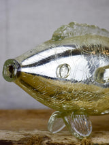 19th Century mercury glass fish ornament