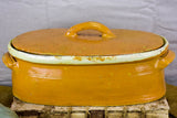Unique french alps large tureen dish