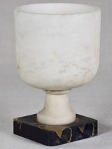 Vase, marble, vintage 6¾"