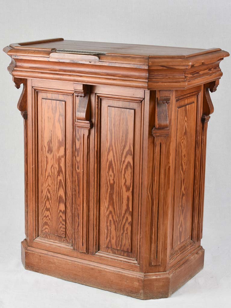 Antique French shop counter
