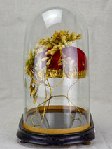Napoleon III marriage dome with bridal bouquet