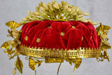 Napoleon III marriage dome with bridal bouquet